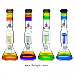 Colorful 16inch Beaker Bongs With Armtree Perc Feature Image
