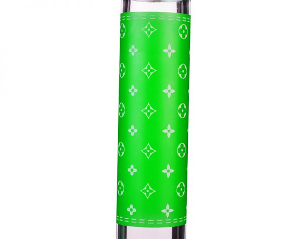 Part of the neck of louis vuitton bong in green