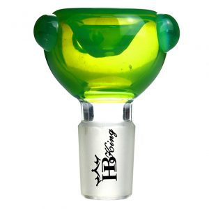 HB-P9 14mm Bubble Glass Cone Bong Piece Bowl