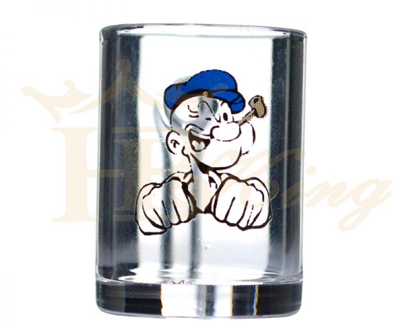 HB-Q31 Quartz Banger Angled Top with Sticker Design 2