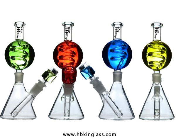 KQ59 Globe Glass Oil Bongs