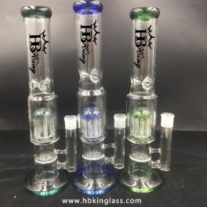 KR265 Glass Arm-Tree Percolation Filter Bongs