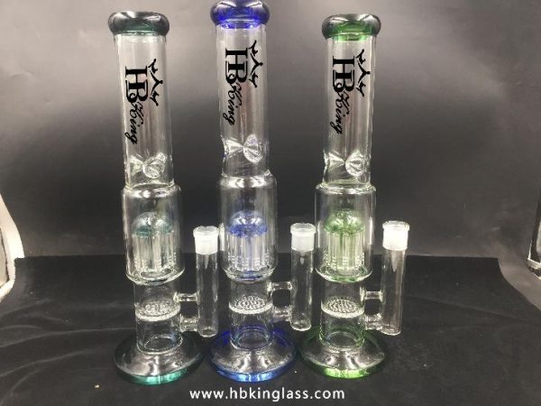 KR265 Glass Arm-Tree Percolation Filter Bongs