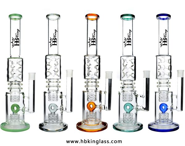 KR283 Heavy Ice Bongs Percolation Glass Bongs