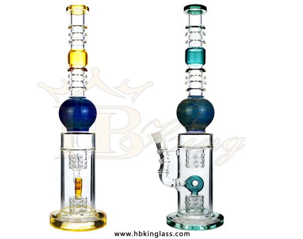 KR296-1 Straight Heavy Bongs