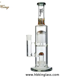 KR298 12-inch High-quality Clear Straight Bong 1