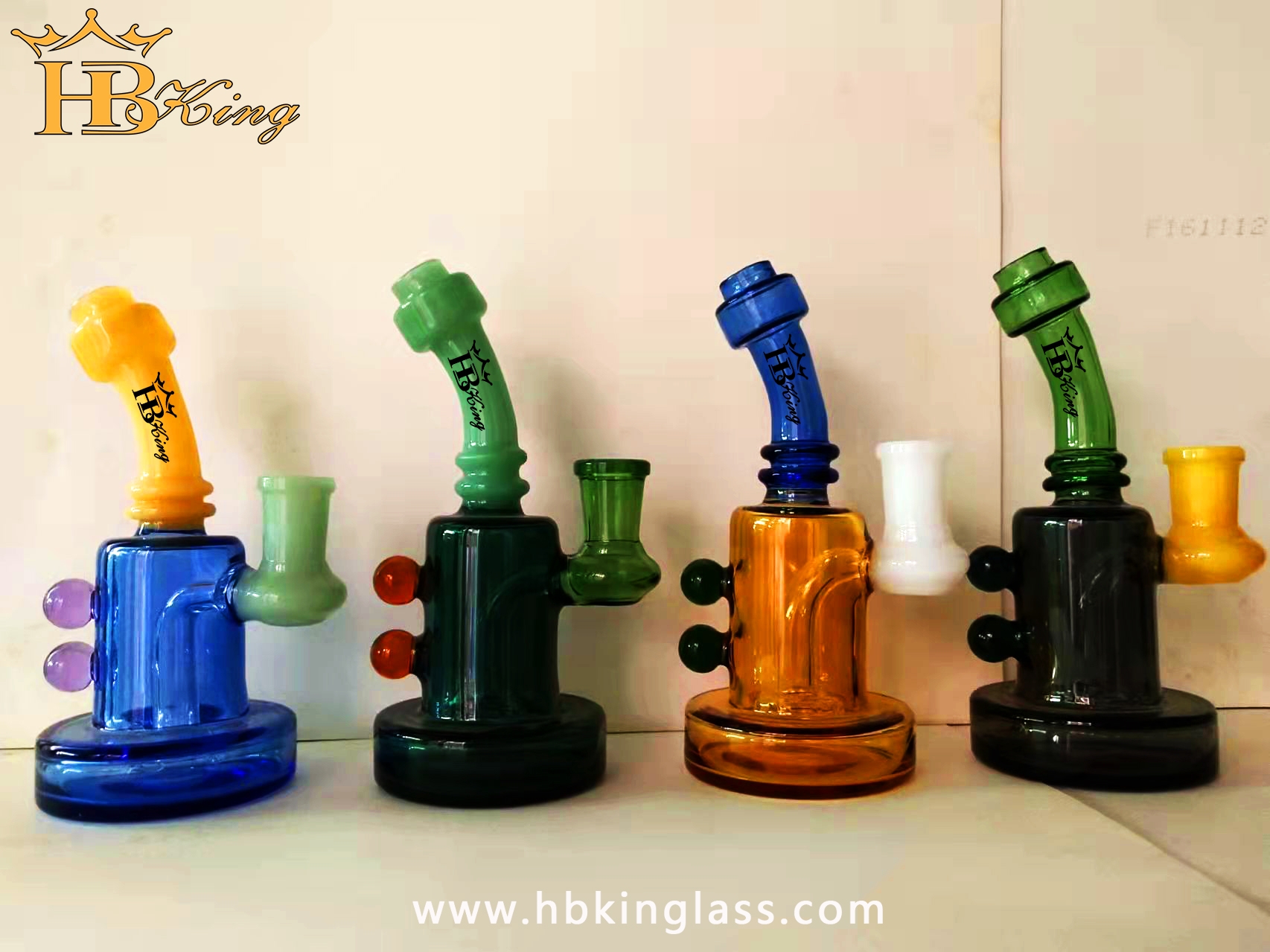 KR47 Dab Oil Rigs Bongs Fashion Glass Water Pipes