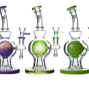 KJ33 Globular Glass Bongs