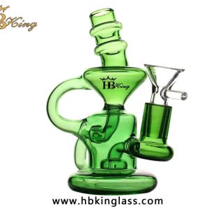 Mini recycler glass bongs