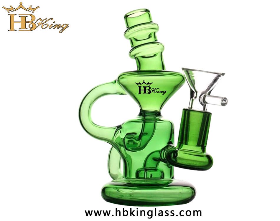 Mini recycler glass bongs