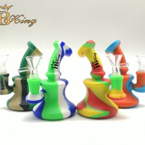 Mini Silicone Dab Rig with slide