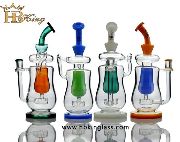 11 inch Double Wall klein recycler heavy bongs kr385