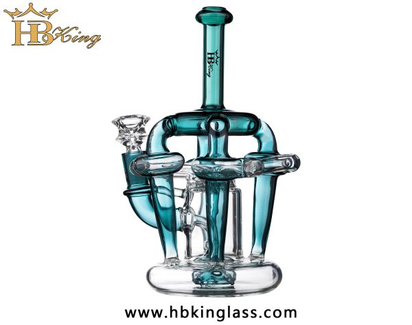 Cycliner chamber recycler glass bong