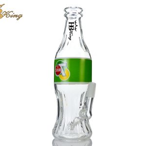 juice bottle glass bong