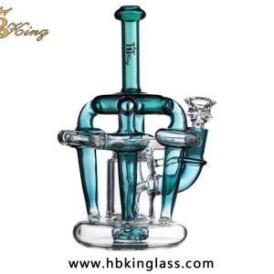 Cycliner chamber recycler glass bong