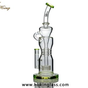 big size recycler glass water pipe