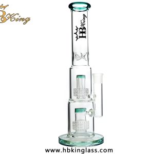 KR281 14.5-inch Dual Matrix Fat Can Water Bong 1