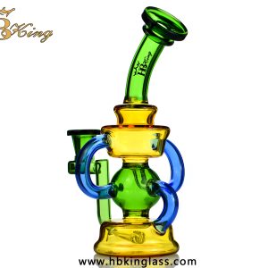 KT59 8.5-Inch Assort Color Heady Recycler Bong 1