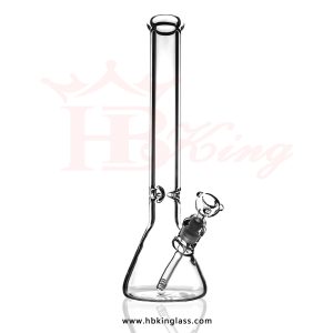 KX39 15-inch Best Simple Beaker Glass Water Pipe