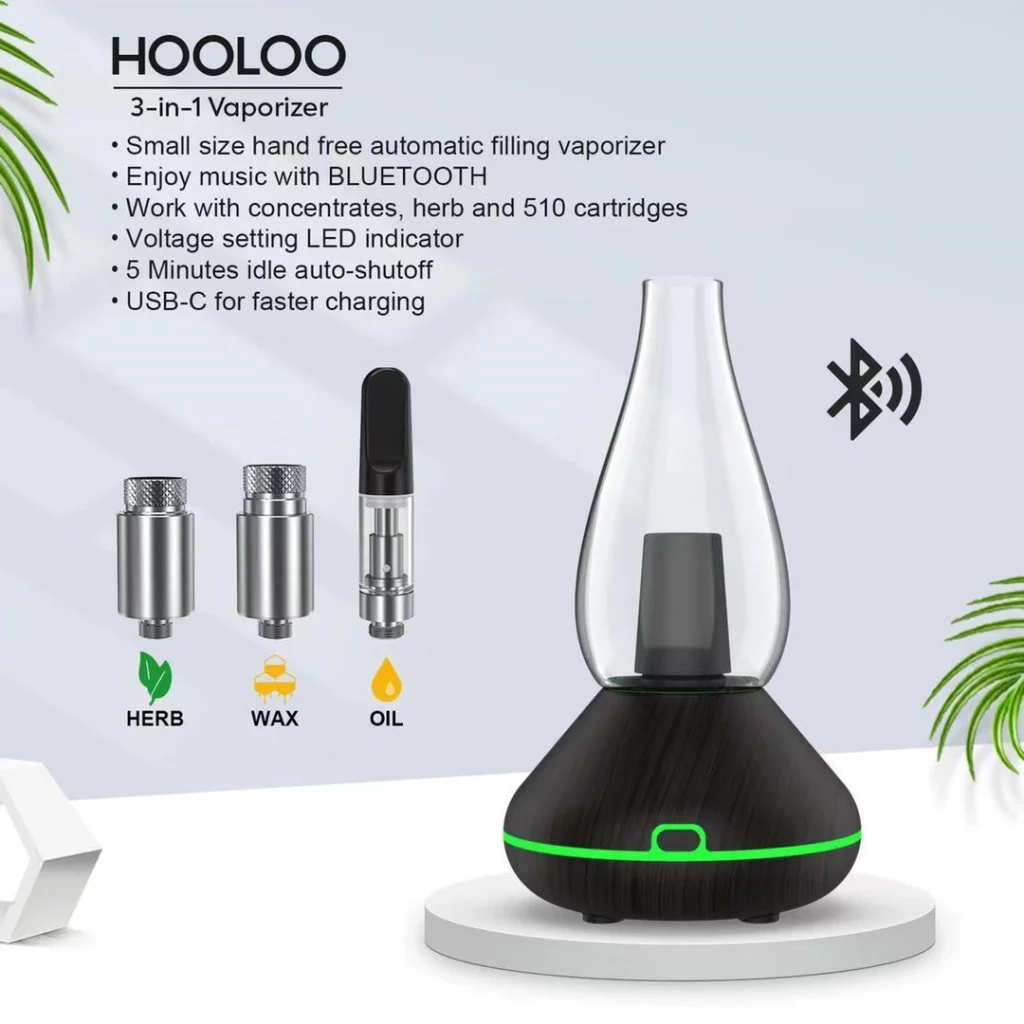 HOOLOO 3-IN-1 Vaporizer Details