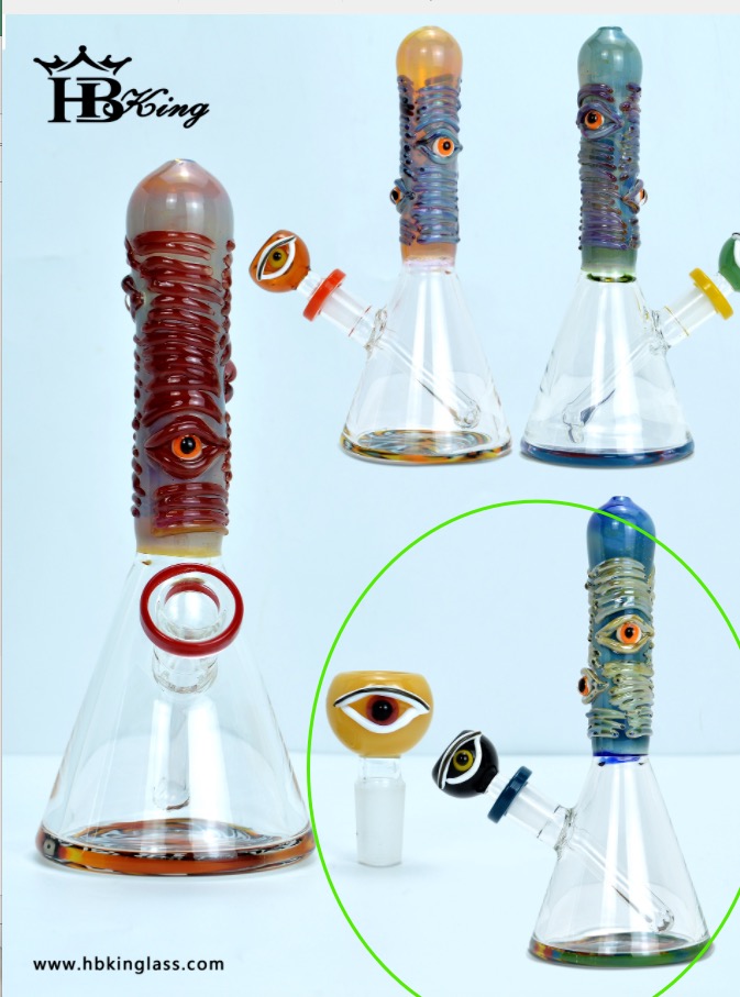 Colorful Eyes Beaker Bongs