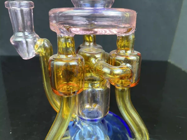 recycler bong glass dab rigs 5