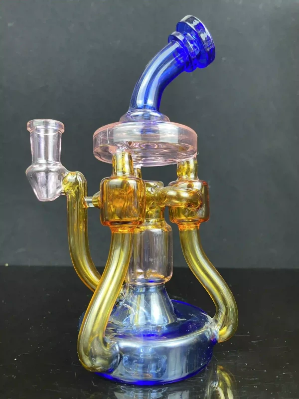 recycler bong glass dab rigs