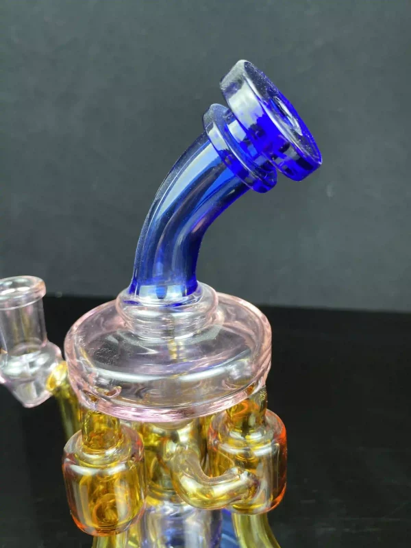 recycler bong glass dab rigs neck