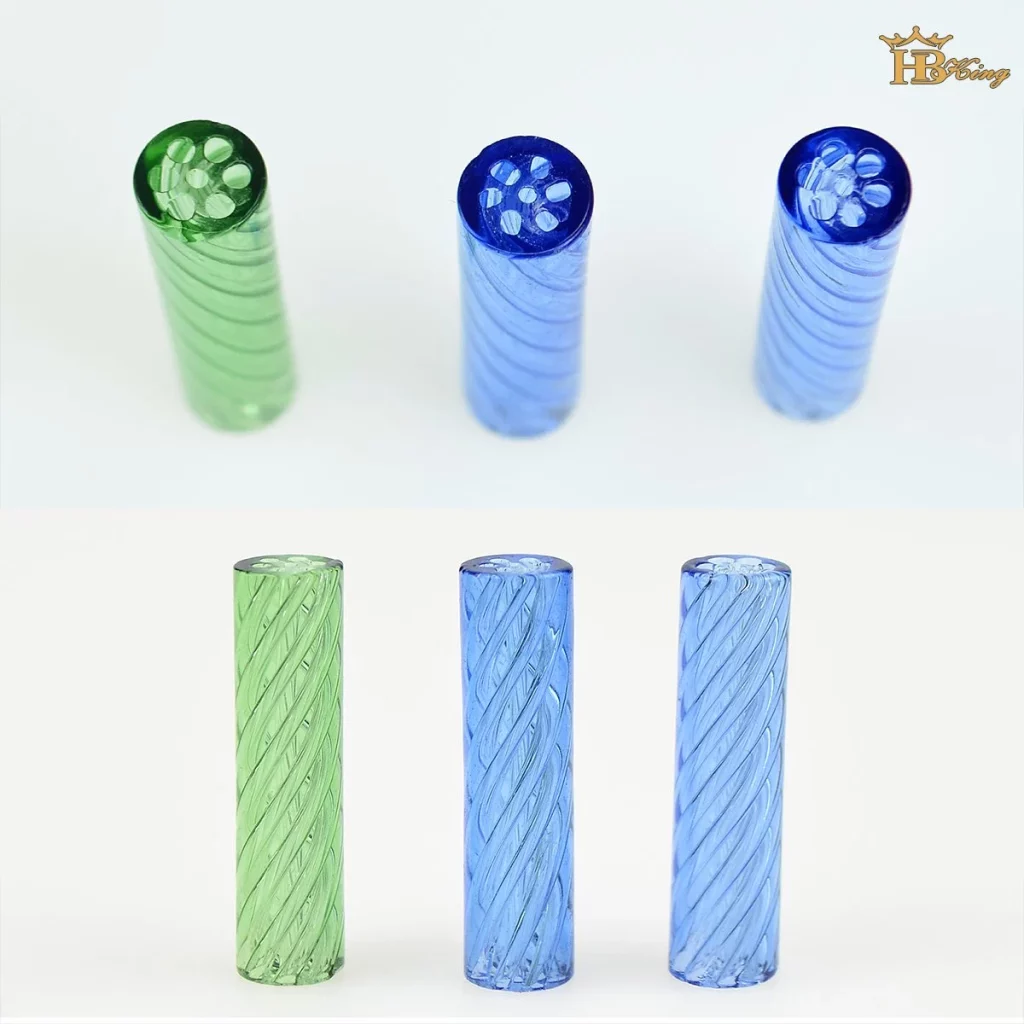 glass joint tips Shot from different angles